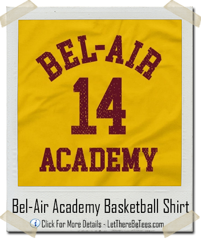 Bel-Air Academy Basketball Jersey T-Shirt