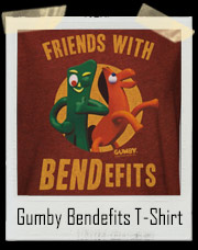 Gumby And Pokey Friends With Bendefits T-Shirt