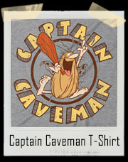 Captain Caveman Cavey T-Shirt