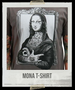Tatted Up Mona Lisa T-Shirt