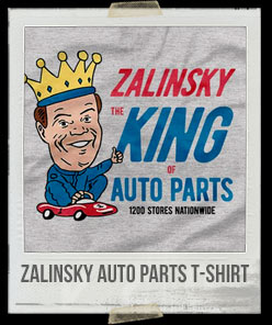 Zalinsky Auto Parts T-Shirt